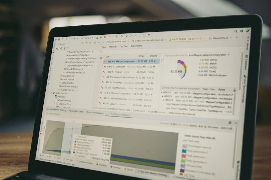 Interfejs platformy Nexus Growth Hub pokazujący analitykę